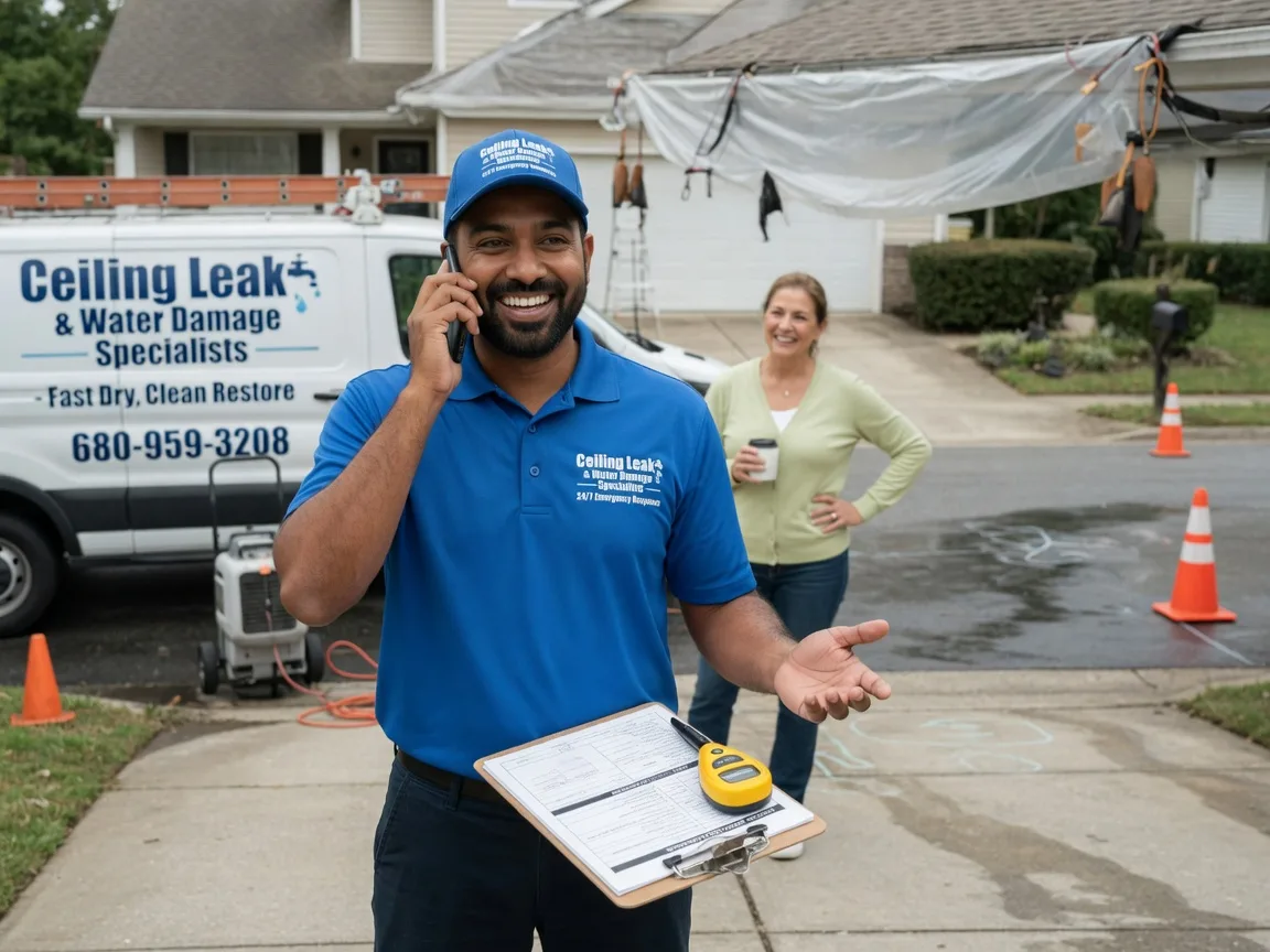 Ceiling Leak Cleanup Big Clifty, KY FAQs
