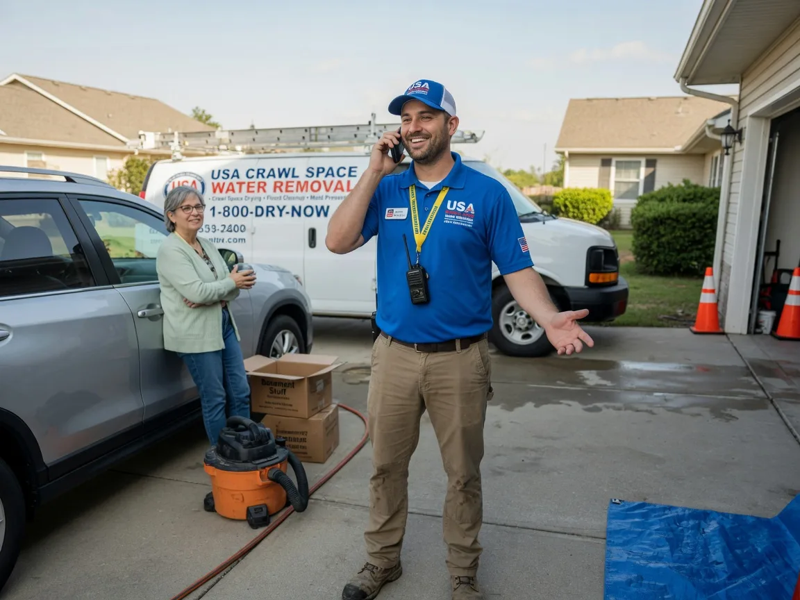 Crawl Space Water Removal Big Clifty, KY FAQs